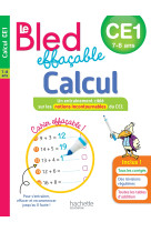 Bled effaçable calcul ce1