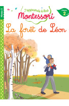 La forêt de léon , niveau 2 - j'apprends à lire montessori