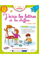 J'écris les lettres et les chiffres avec sami et julie (livre-ardoise)