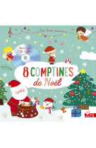 8 comptines de noël - avec un cd audio