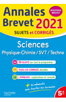 Annales brevet 2021 sciences