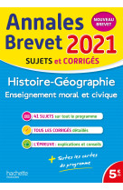 Annales brevet 2021 histoire-géographie-emc