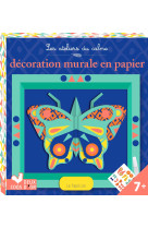 Décoration murale en papier - mini boîte avec accessoires