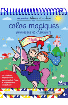 Colos magiques princesses et chevaliers - bloc avec feutre à eau