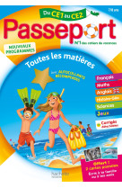 Passeport - du ce1 au ce2 (7-8 ans) - cahier de vacances 2022