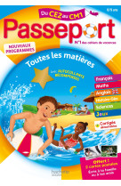 Passeport - du ce2 au cm1 (8-9 ans) - cahier de vacances 2022