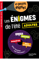 Les énigmes de l'été adultes - cahier de vacances 2024