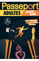 Passeport adultes - escape game - cahier de vacances 2024