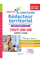 Objectif  concours rédacteur territorial et rédacteur principal 2021 : externe, interne et 3e voie