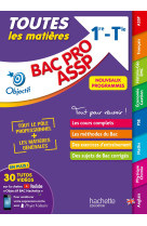 Objectif bac pro assp (1re et term) -  toutes les matières bac 2024