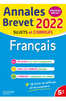 Annales brevet 2022 français