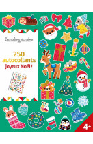 250 autocollants joyeux noël !