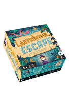 Labyrinthe escape - boîte avec cartes et accessoires