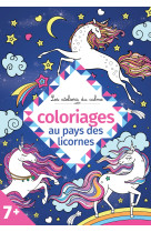 Coloriages au pays des licornes