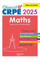 Objectif crpe 2025 - maths - épreuve écrite d'admissibilité