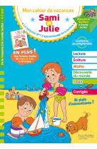 Sami et julie - de la moyenne à la grande section - cahier de vacances 2024