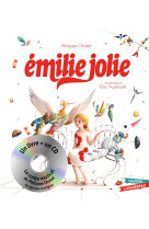 émilie jolie - livre cd petit format