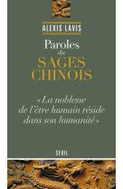 Paroles de sages chinois