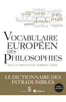 Vocabulaire européen des philosophies