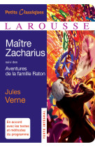 Maître zacharius, suivi des aventures de la famille raton