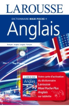 Dictionnaire larousse maxipoche plus anglais 2 en 1