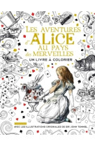 Alice au pays des merveilles - un livre à colorier