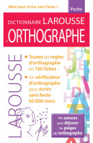 Dictionnaire larousse d'orthographe poche