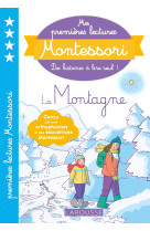 Mes premières lectures montessori la montagne