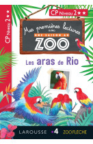 1ères lectures une saison au zoo - les aras de rio