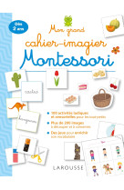 Mon grand  cahier montessori des premiers mots