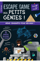 Escape game des petits génies 4e-3e