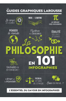 La philosophie en 101 infographies - guides graphiques larousse