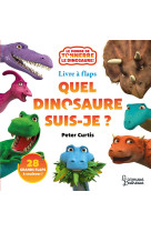 Le grand livre à flaps de tonnerre le dinosaure