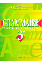 Plus que parfait grammaire 3e 1999 manuel de l'élève