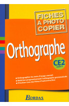 Orthographe ce2 2002 fiches à photocopier