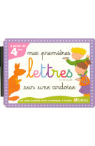 Premieres lettres ardoise