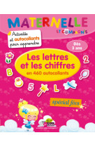 Activites & autocollants pour apprendre - les lettres & les chiffres 460 autocollants special fees