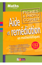 Thévenet aide et remédiation en mathématiques ce2 2006 fiches à photocopier