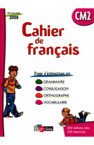 Cahier de français cm2 2009