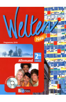 Welten neu allemand 2de 2010 manuel de l'élève avec dvd audio-vidéo