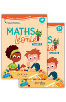 Les maths avec léonie cp 2019 cahiers de l'élève 1 et 2 sous film