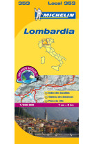 Carte départementale lombardia