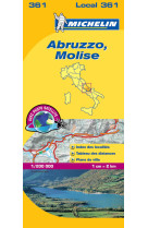 Carte départementale abruzzo, molise