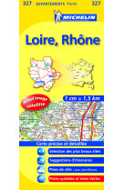 Carte deparmentale 327 loire/rhone