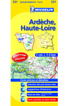 Cd 331 ardeche/haute-loire