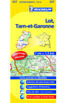 Carte deparmentale 337 lot/tarn-et-garonne