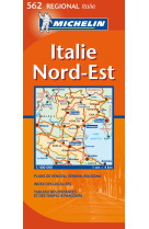 Carte routiere 562 italie nord-est