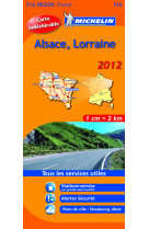 Carte routiere 516 alsace lorraine 2012