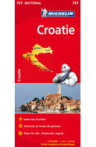 Carte nationale croatie