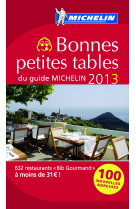 Bonnes petites tables france 2013